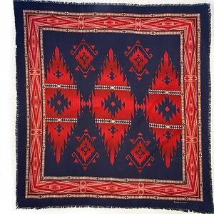 SOLD Vintage Ralph Lauren Aztec Southwestern Print Scarf